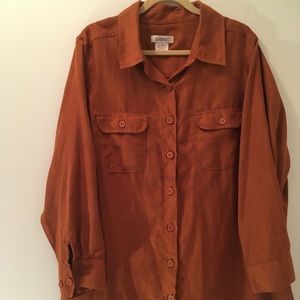 Roamans Sueded Shirt